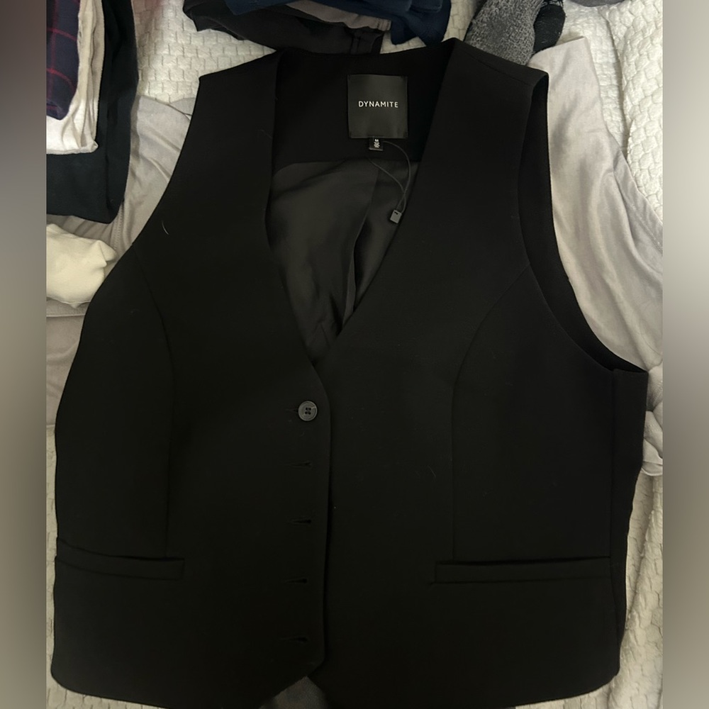 New Dynamite black vest